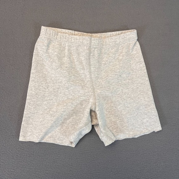 Victoria's Secret Shorts Women's Small Heather Gray Lycra Fitted Shorts Athleisu - Picture 1 of 10